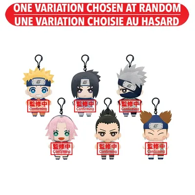 Naruto Plush Hanger – One Variation Chosen at Random