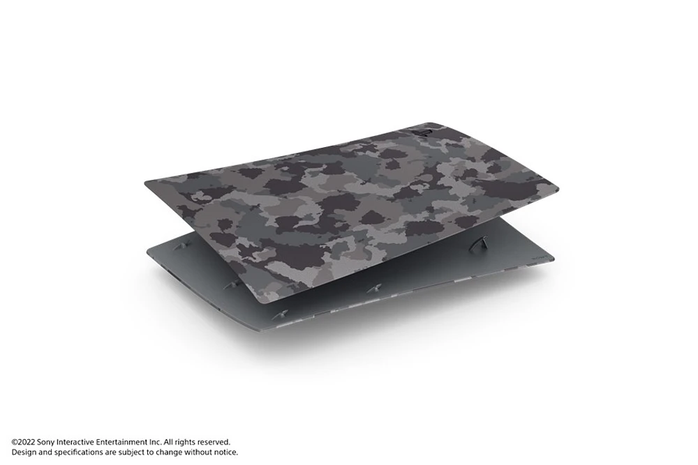 PS5™ Digital Edition Covers – Gray Camouflage 