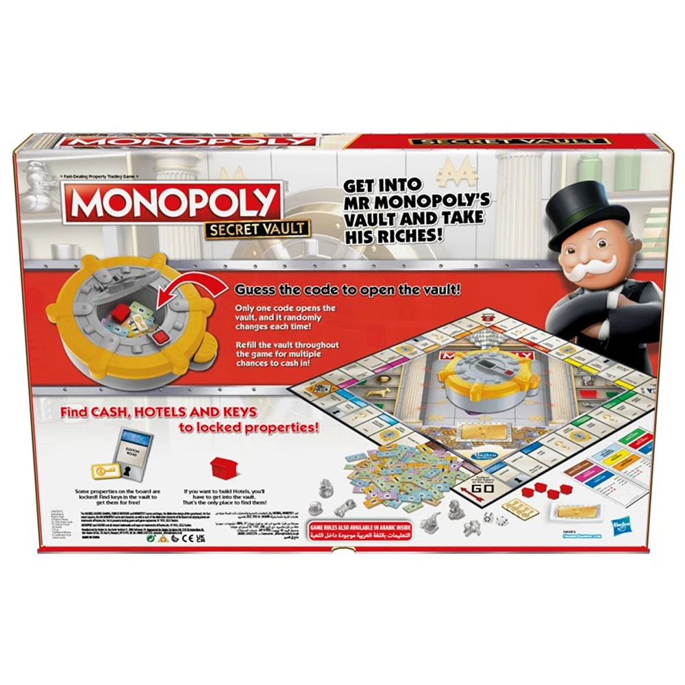 Monopoly Secret Vault - Bilingual 