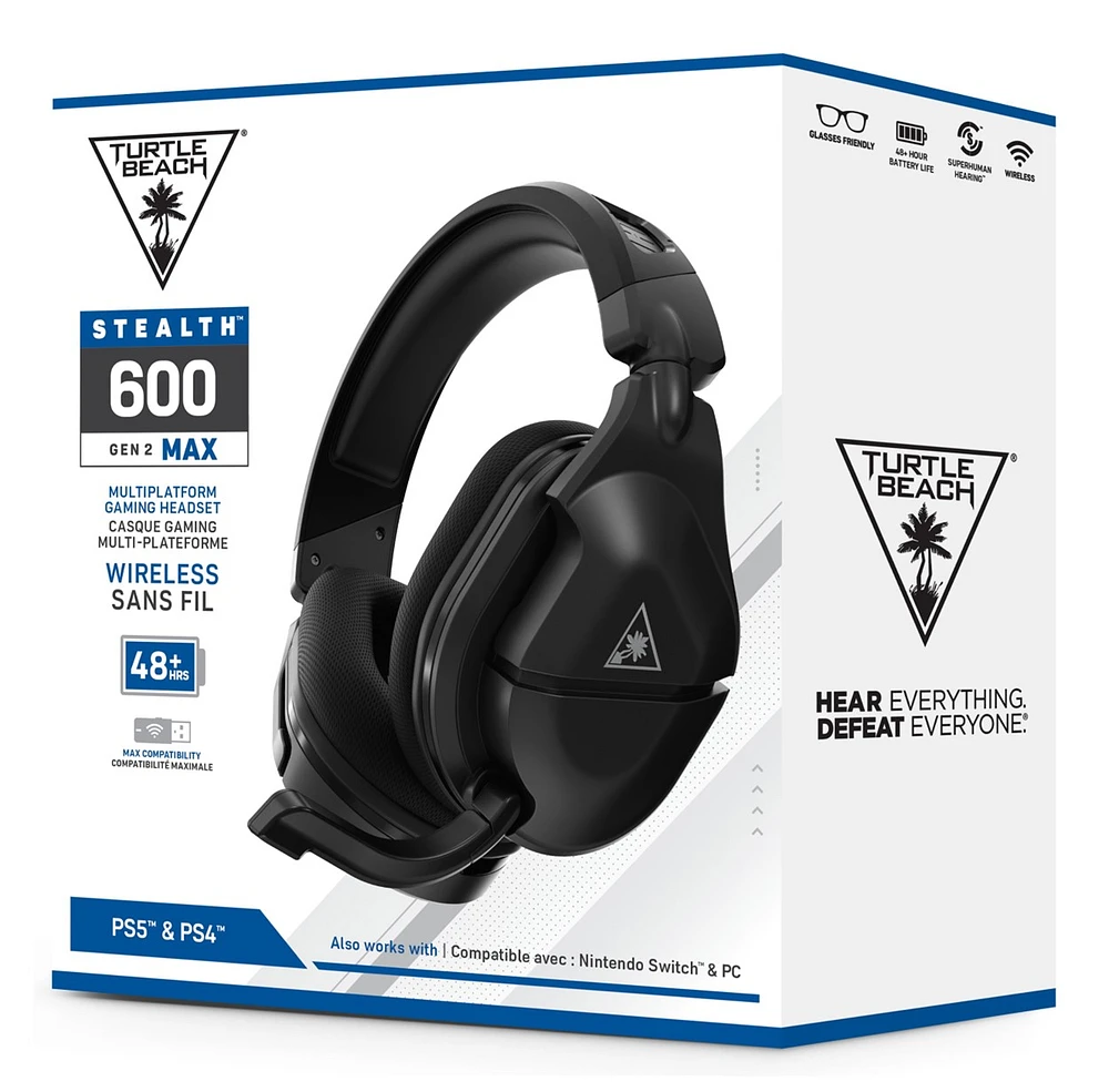 Turtle Beach Stealth 600 Gen 2 MAX Wireless Multiplatform Gaming Headset for PlayStation 