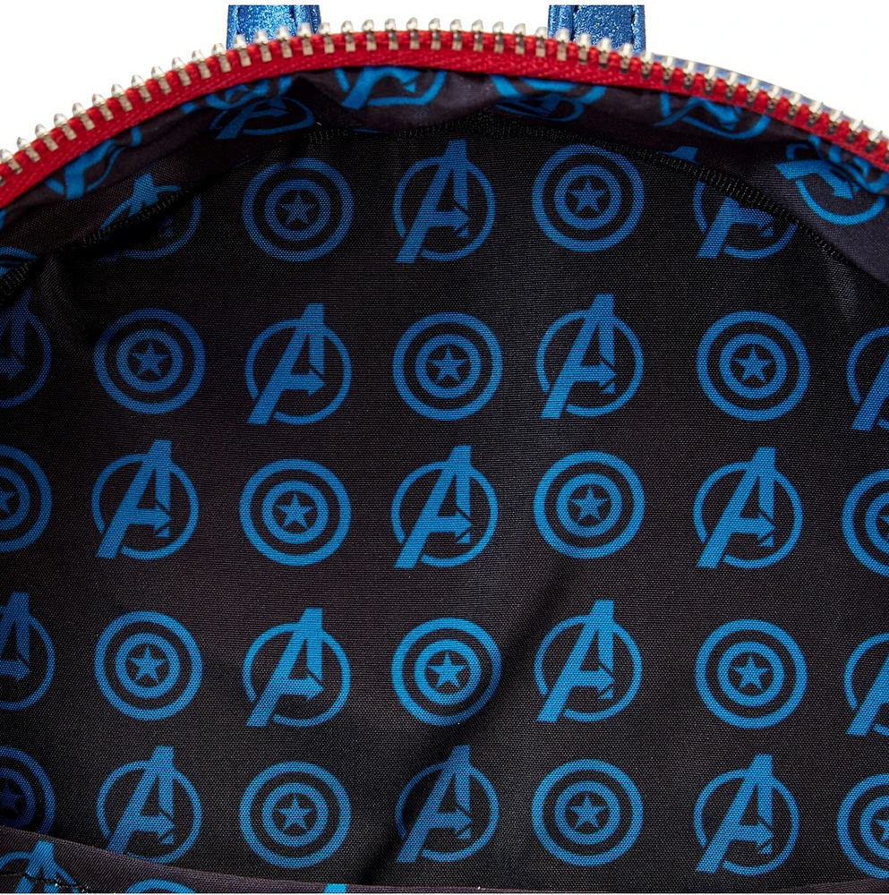 Captain America Cosplay Mini Backpack 