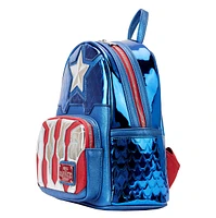 Captain America Cosplay Mini Backpack 