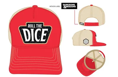 Dungeons & Dragons Roll the Dice Snapback 