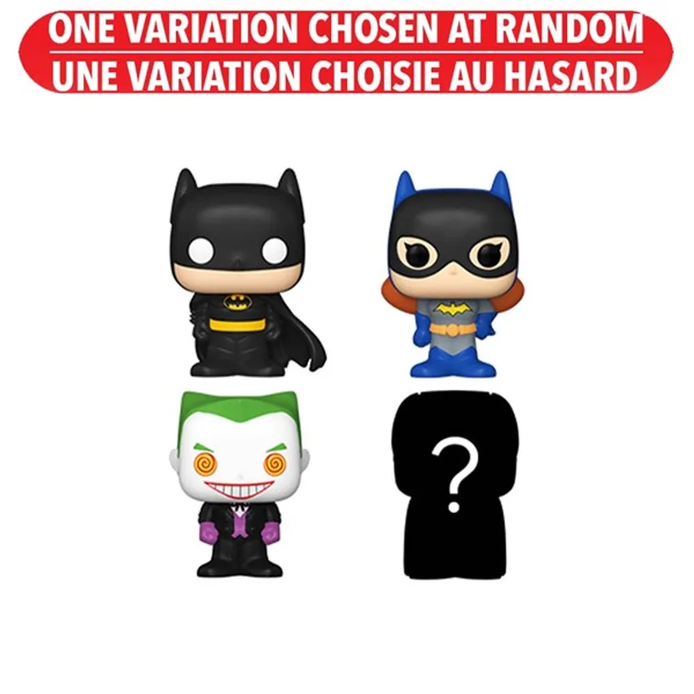 Bitty POP! DC Joker 4 Pack 