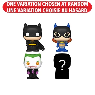 Bitty POP! DC Joker 4 Pack 