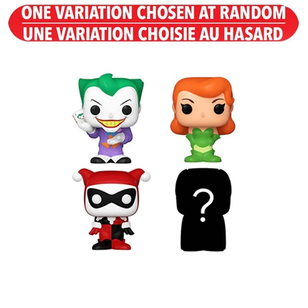 Bitty POP! DC Harley Quinn 4 Pack 