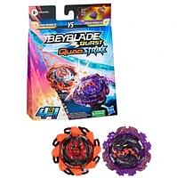Beyblade Burst QuadStrike Dual Pack - Assortiment – Une variation choisie au hasard