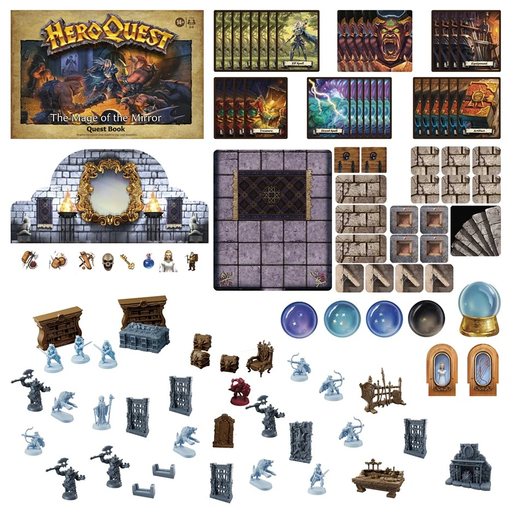 Avalon Hill Heroquest The Mage of the Mirror Quest Pack 