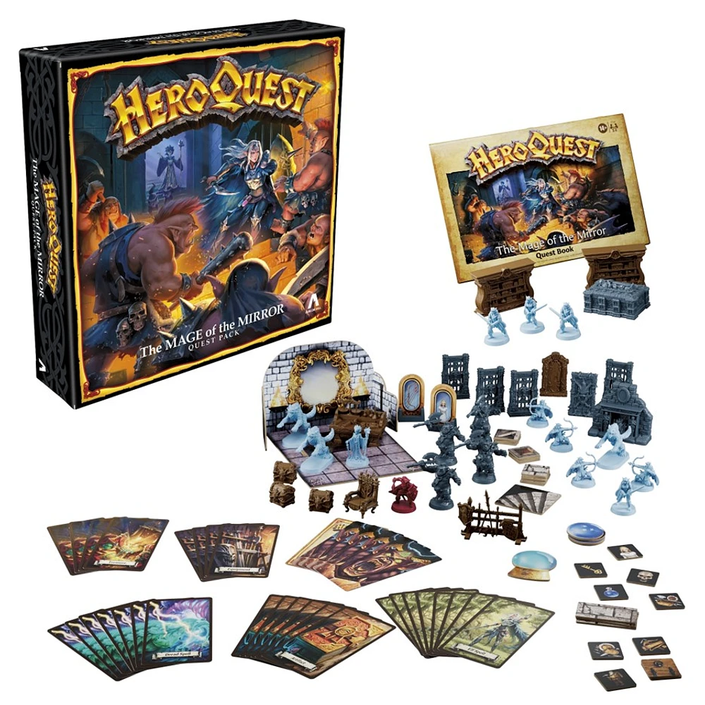 Avalon Hill Heroquest The Mage of the Mirror Quest Pack 