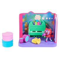 Gabby’s Dollhouse - Groovy Music Room with Daniel James Catnip Figure Playset 