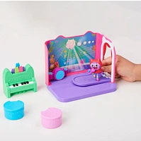 Gabby’s Dollhouse - Groovy Music Room with Daniel James Catnip Figure Playset 