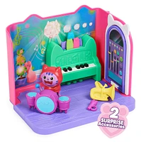 Gabby’s Dollhouse - Groovy Music Room with Daniel James Catnip Figure Playset 