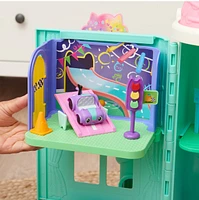 Gabby's Dollhouse - Carlita Purr-ific Play Room with Carlita Toy Car Playset 