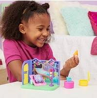 Gabby's Dollhouse - Carlita Purr-ific Play Room with Carlita Toy Car Playset 