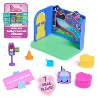 Gabby's Dollhouse - Carlita Purr-ific Play Room with Carlita Toy Car Playset 