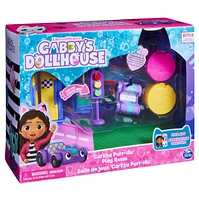 Gabby's Dollhouse - Carlita Purr-ific Play Room with Carlita Toy Car Playset 