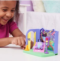 Gabby's Dollhouse - Carlita Purr-ific Play Room with Carlita Toy Car Playset 