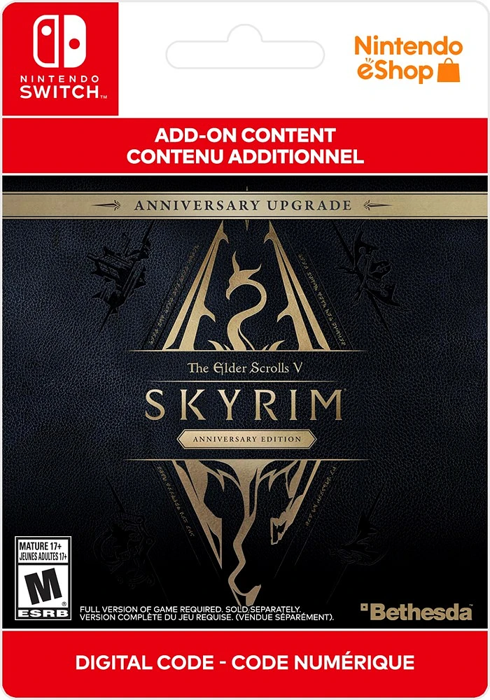The Elder Scrolls V Skyrim Anniversary Edition Upgrade