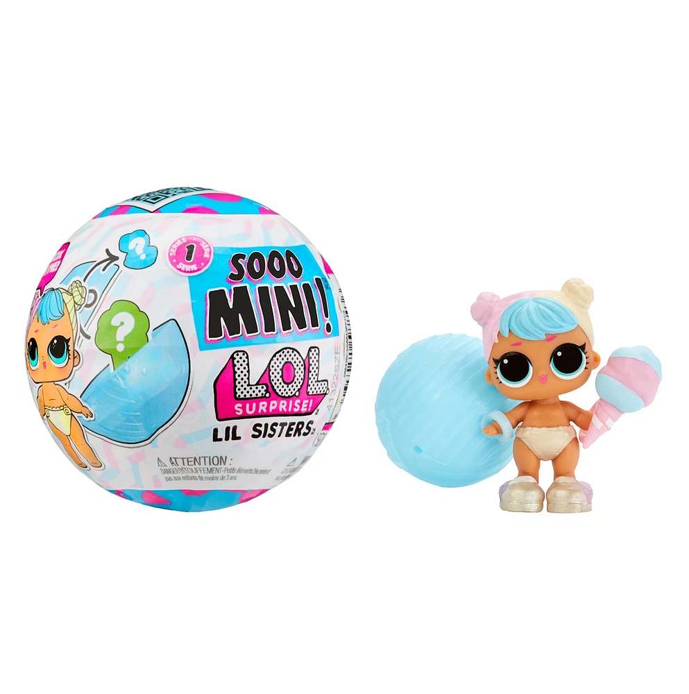 Sooo Mini! LOL Surprise Lil Sisters Assorted – One Variation Chosen at Random