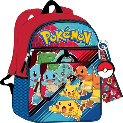 Kids Starter Pokémon 5 Piece Backpack 