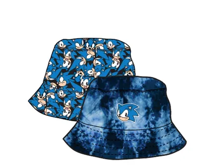 Sonic Tie Dye Reversible Bucket Hat 