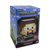 Minecraft Steve Icon Lamp 
