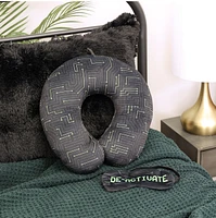 Deactivated 2pc Travel Pillow Set 