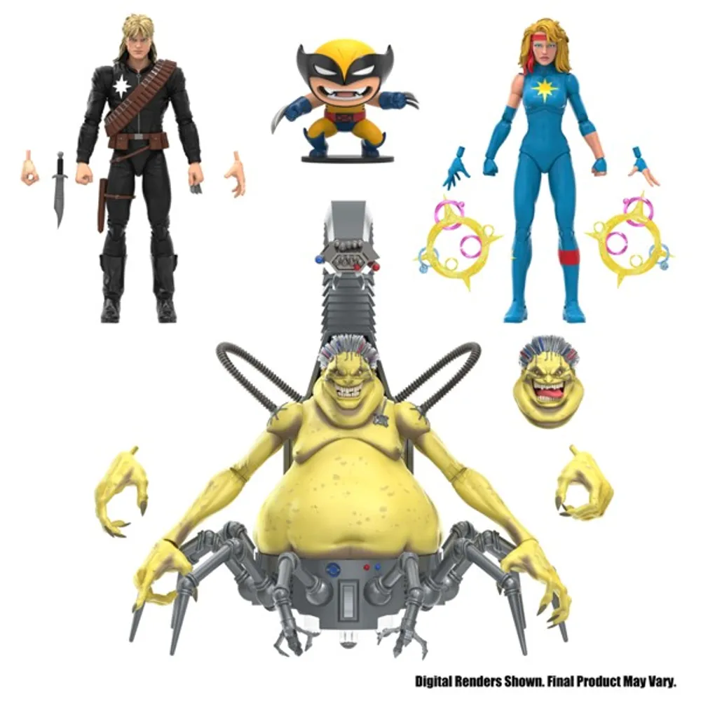 Marvel Legends Series Mojoworld 4-Pack GameStop Exclusive!