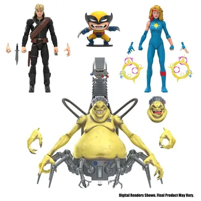 Marvel Legends Series Mojoworld 4-Pack GameStop Exclusive!