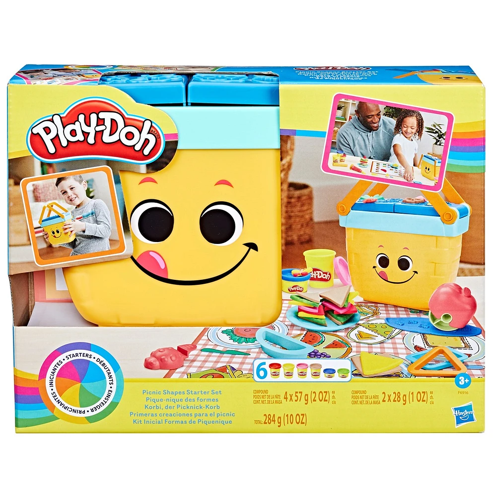 Ensemble de départ Formes de pique-nique Play-Doh 