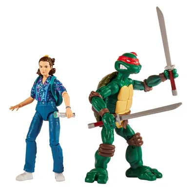 Teenage Mutant Ninja Turtles vs. Stranger Things - Leonardo & Eleven Figure 2-Pack 