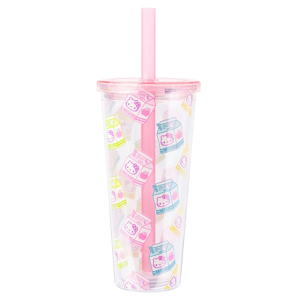 Hello Kitty Milk Carton Tumbler 