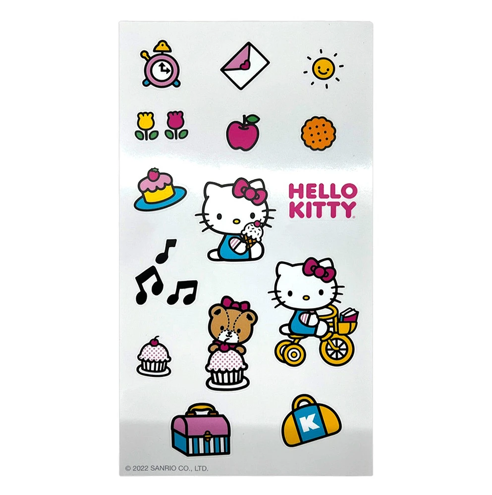 Hello Kitty Water Bottle with Stickers 