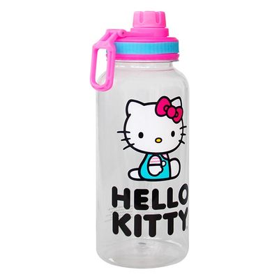 Hello Kitty Water Bottle with Stickers 