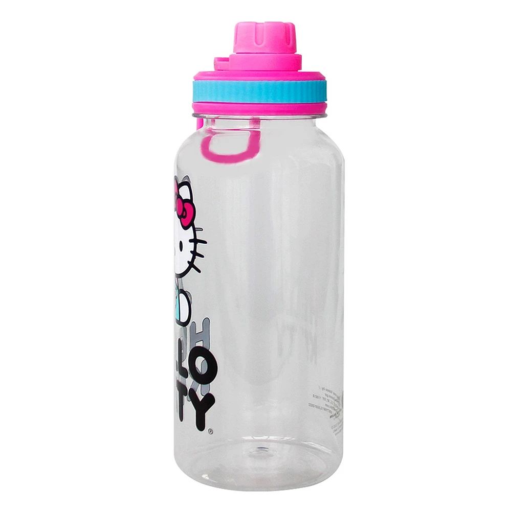 Hello Kitty Water Bottle with Stickers 