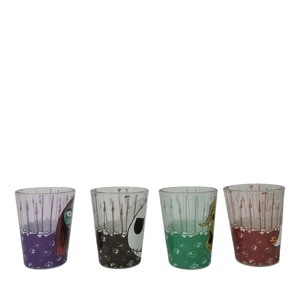 The Nightmare Before Christmas- Shot Glass Set 4 Pack 