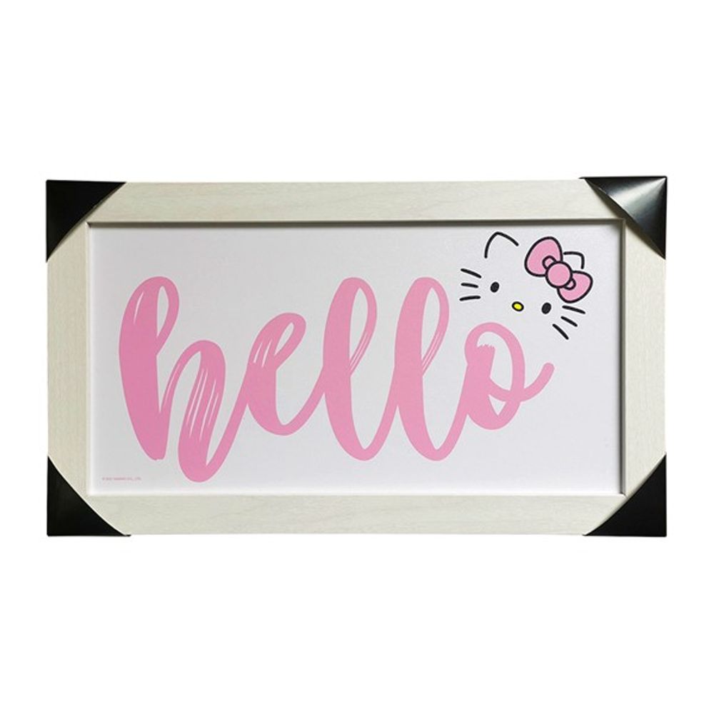 Hello Kitty And Friends Rainbow Pastel Canvas Wall Art