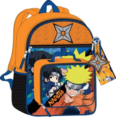 Kids Naruto 5 piece Backpack 