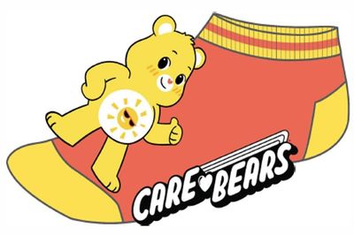 Care Bears Funshine Girls Ankle Socks 