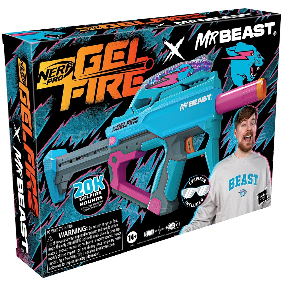 Nerf Pro Gelfire MrBeast 
