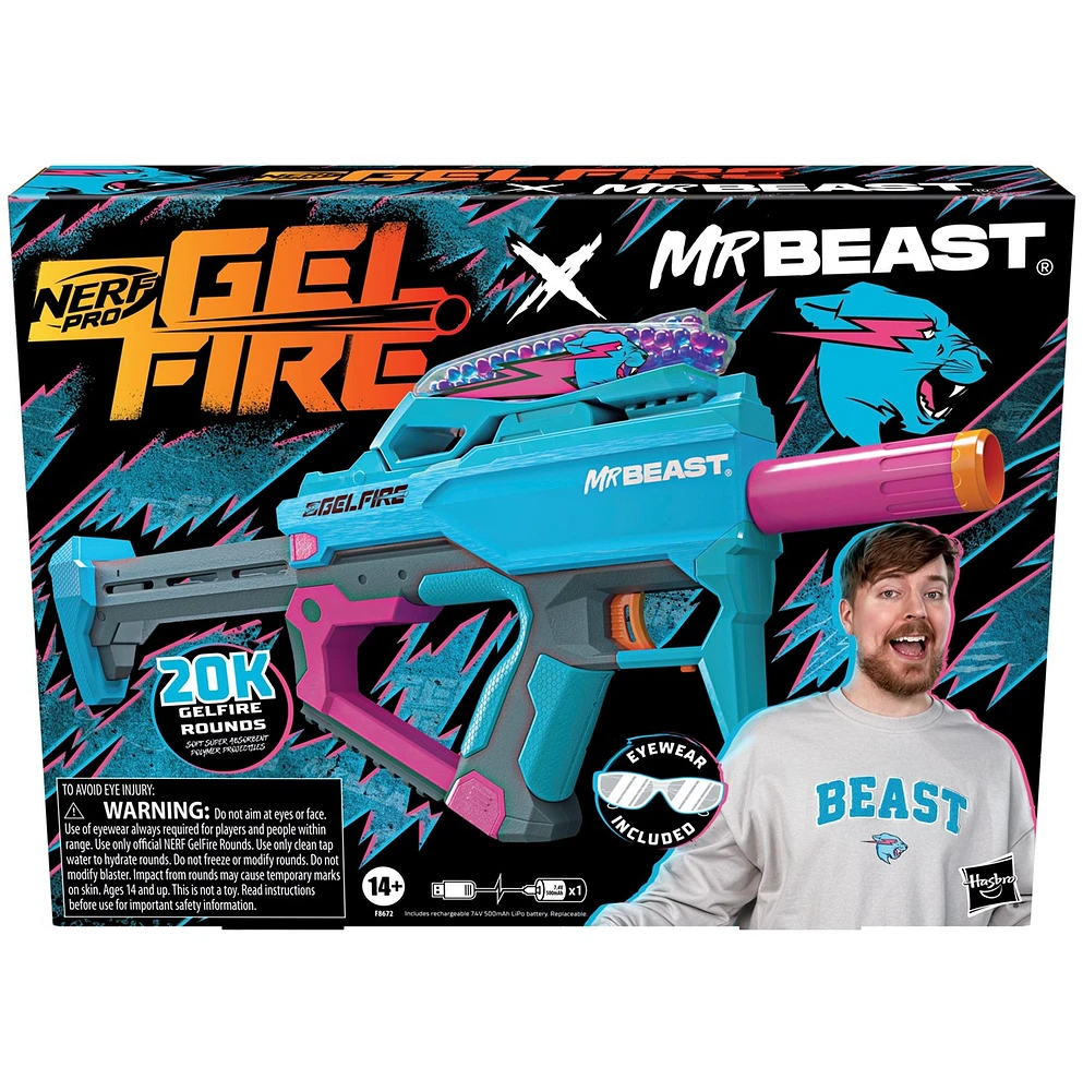 Nerf Pro Gelfire MrBeast 