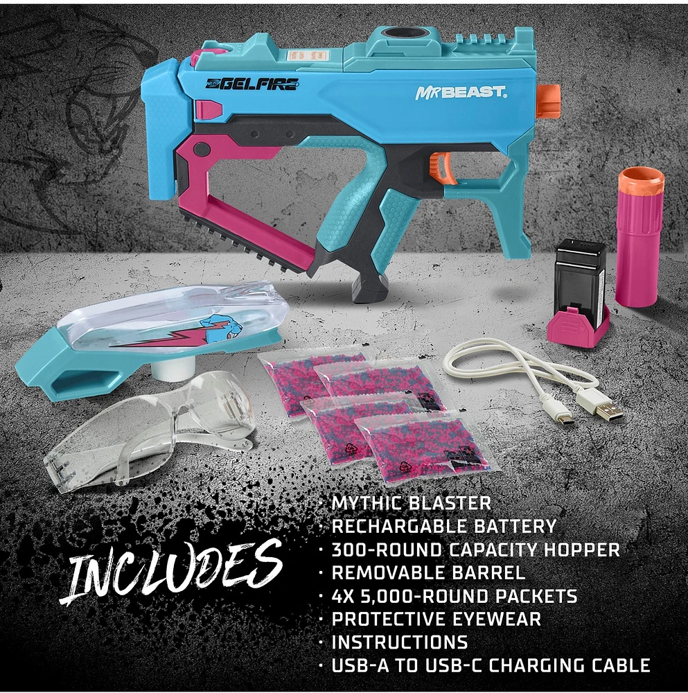 Nerf Pro Gelfire MrBeast 