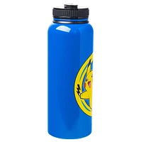 Pikachu Blue Stainless Steel Water Bottle 