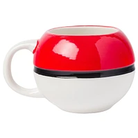 Pokémon 3D Pokeball Sculpted Mug 