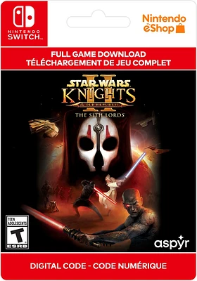 Star Wars: Knights Of The Old Republic II - Numérique