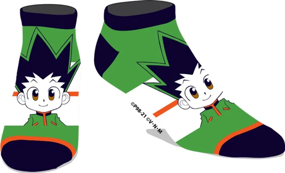 Hunter x Hunter Gon Freecss Ankle Socks HxH, hunterxhunter, mens socks, ankle socks