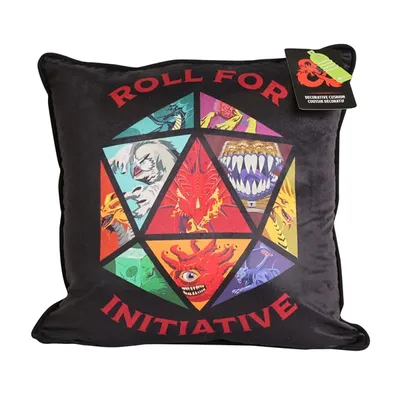 Dungeons & Dragons Logo Decor Pillow 