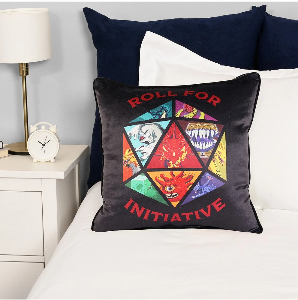 Dungeons & Dragons Logo Decor Pillow 