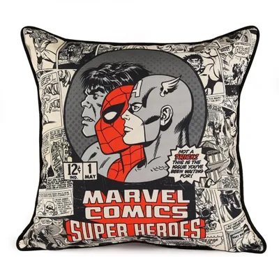 Marvel Black & White Décor Pillow 