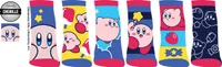 Kirby Kids Ankle Socks 6 Pack 